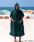 Snuggs Poncho Towel Dark Green